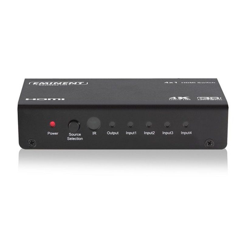 Ewent Ab7816 4 X 1 Hdmi Switch 3d And 4k Support